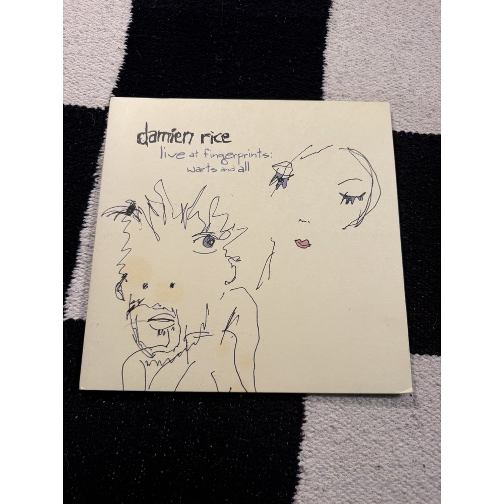 Damien Rice Live At Fingerprints Warts And All Vinyl Record LP